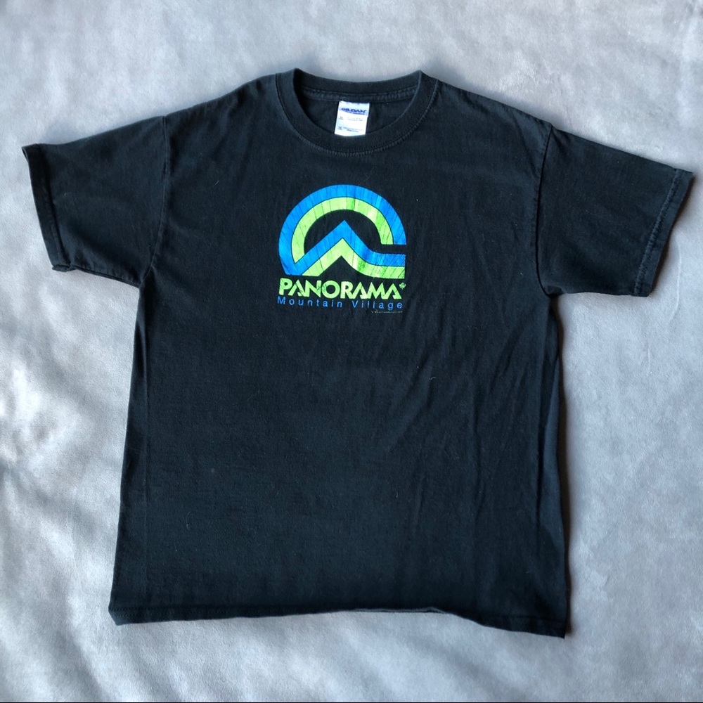 Panorama Mountain Village Tee ~ Boys Medium